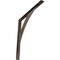 Ekena Millwork Legacy Steel Bracket, Hammered Brown 2"W x 24"D x 24"H BKTM02X24X24LEHBR - alternate 1